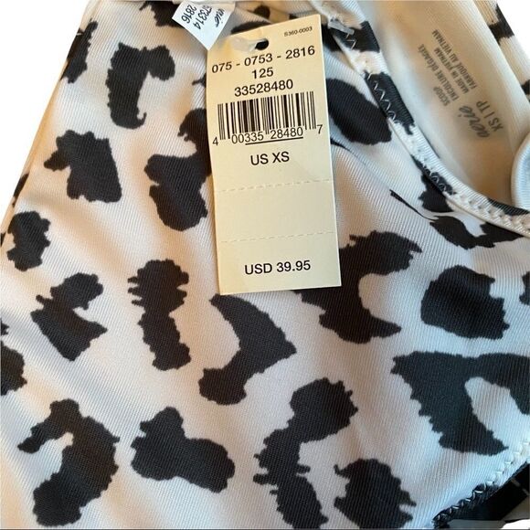 AerieāLeopardāBikiniĀ TopāSzāXSāNWT - Picture 4 of 6